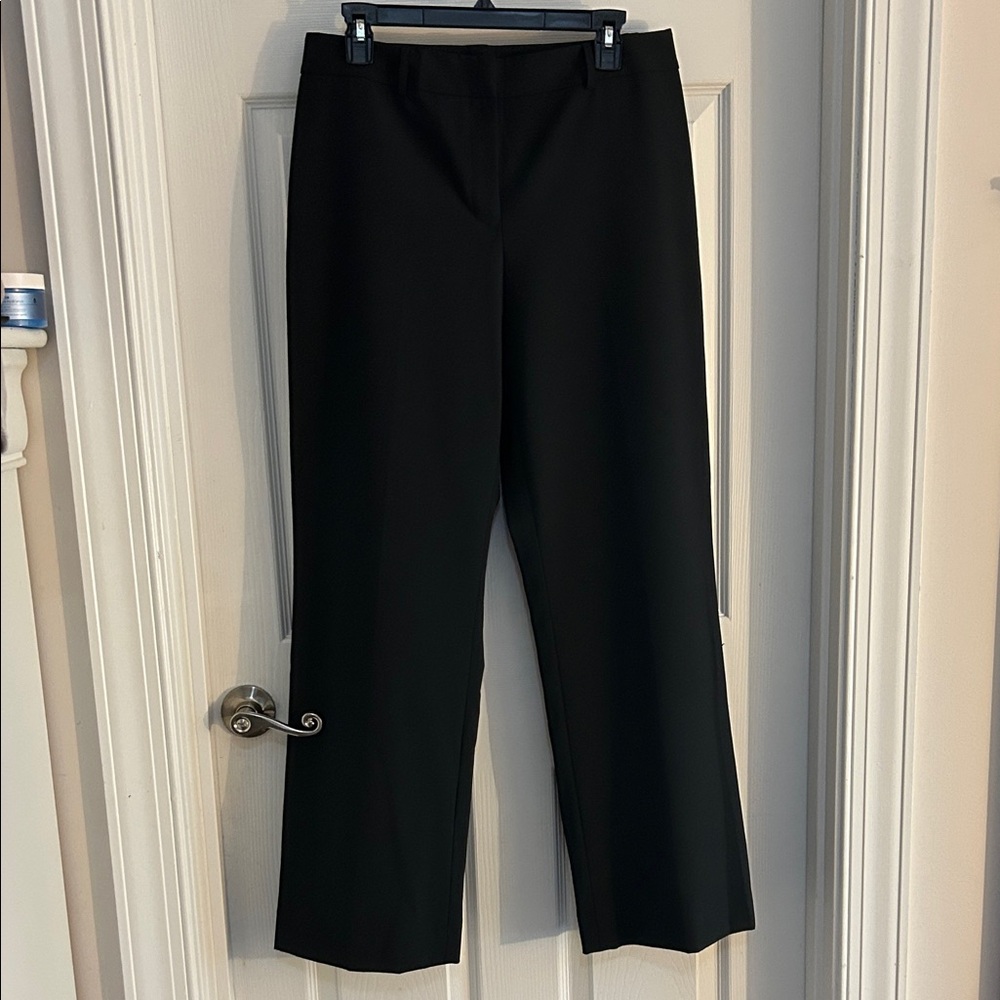 ANTONIO MELANI Elegant Black Wide Leg Pants